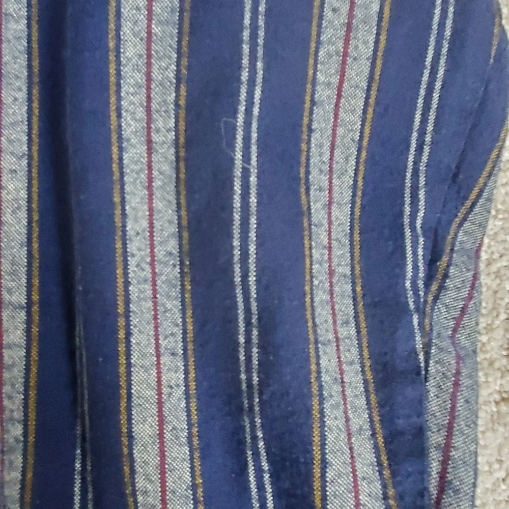 Vintage Northwest Territory Flannel Shirt Men's Size XLT Long Sleeve Striped‎